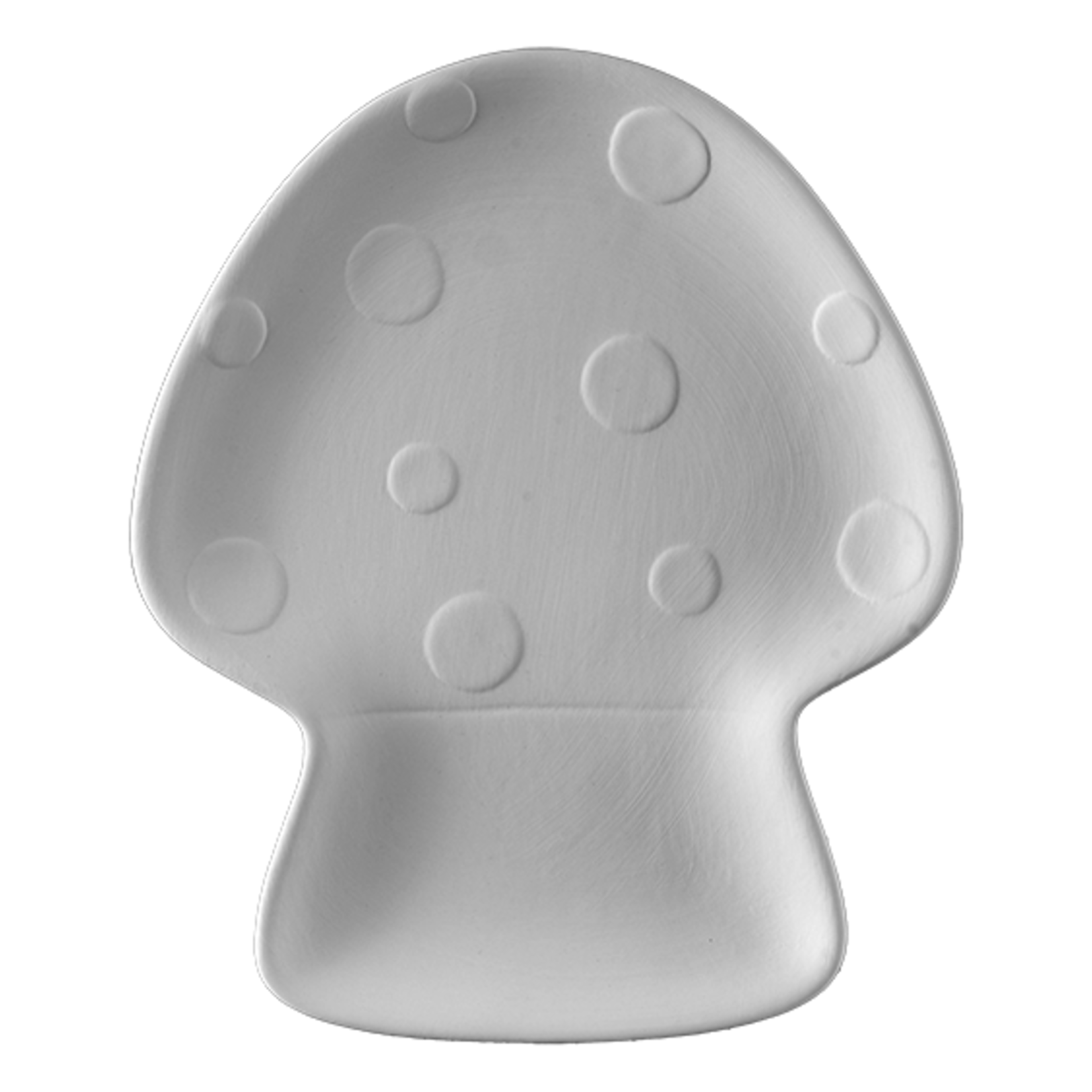 Mushroom  Plate - 9 ⅜" W x 7 ½" L x 1" H