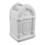 Jukebox Vase - 4 ¾" H x 3" L x 2 ⅝" W