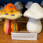 Mushroom Party - 3½" W x 4" H