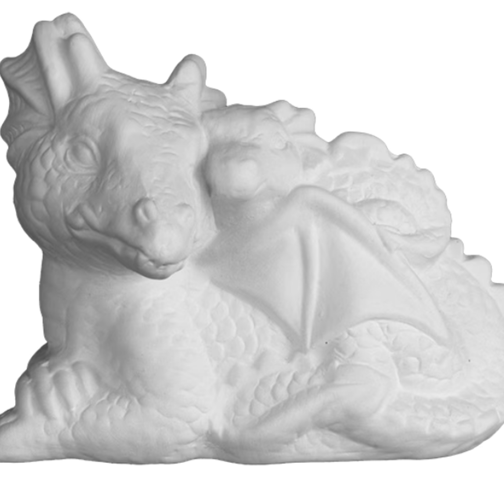 Mama & Baby Dragon - 5 ⅛" L x 4" H x 3 ⅛" W