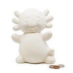 Axolotl Bank - 6.75"H x 5.25"W