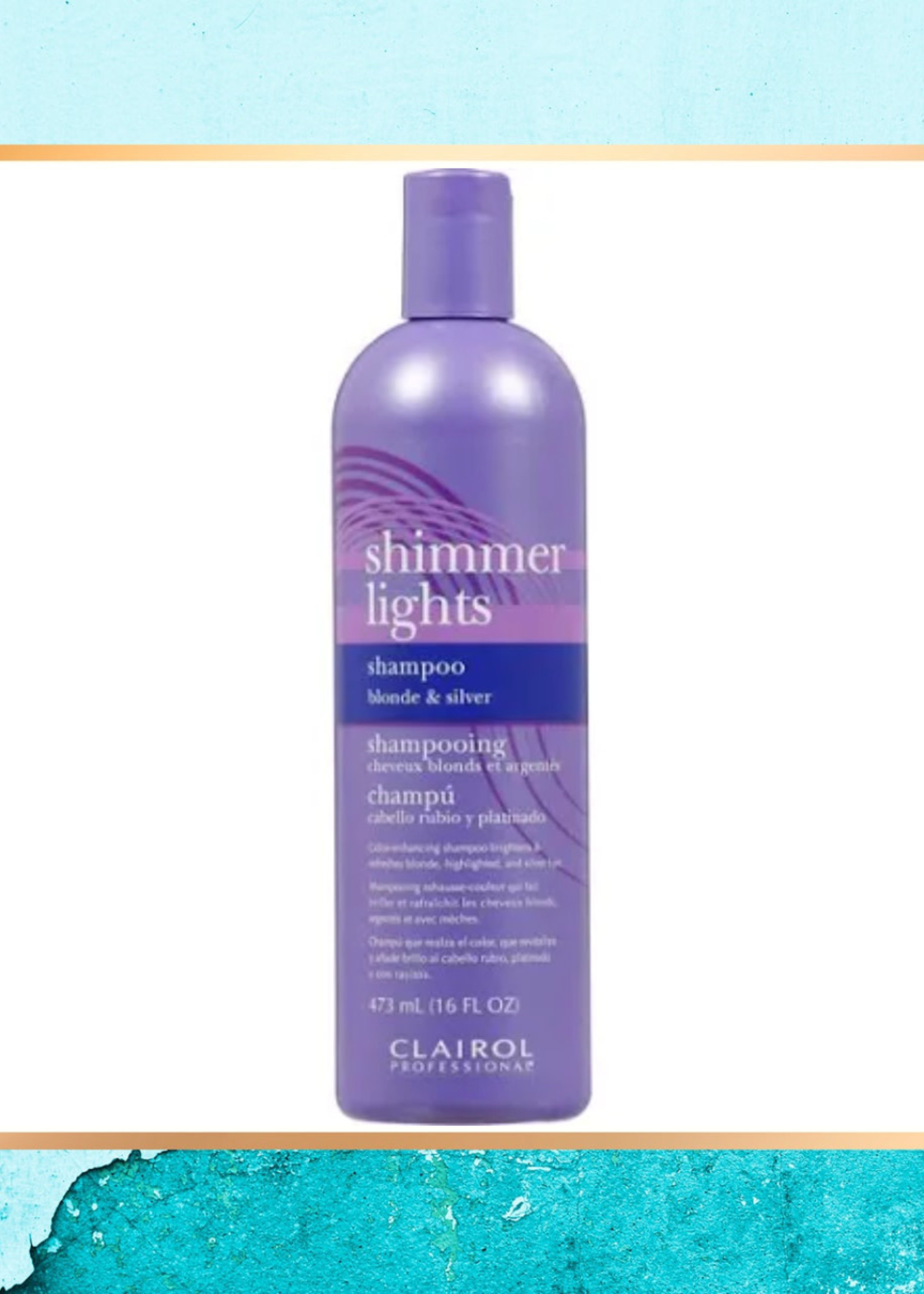 konstant Mantle Revisor CLAIROL SHIMMER LIGHTS SHAMPOO - Glam Beauty Supply