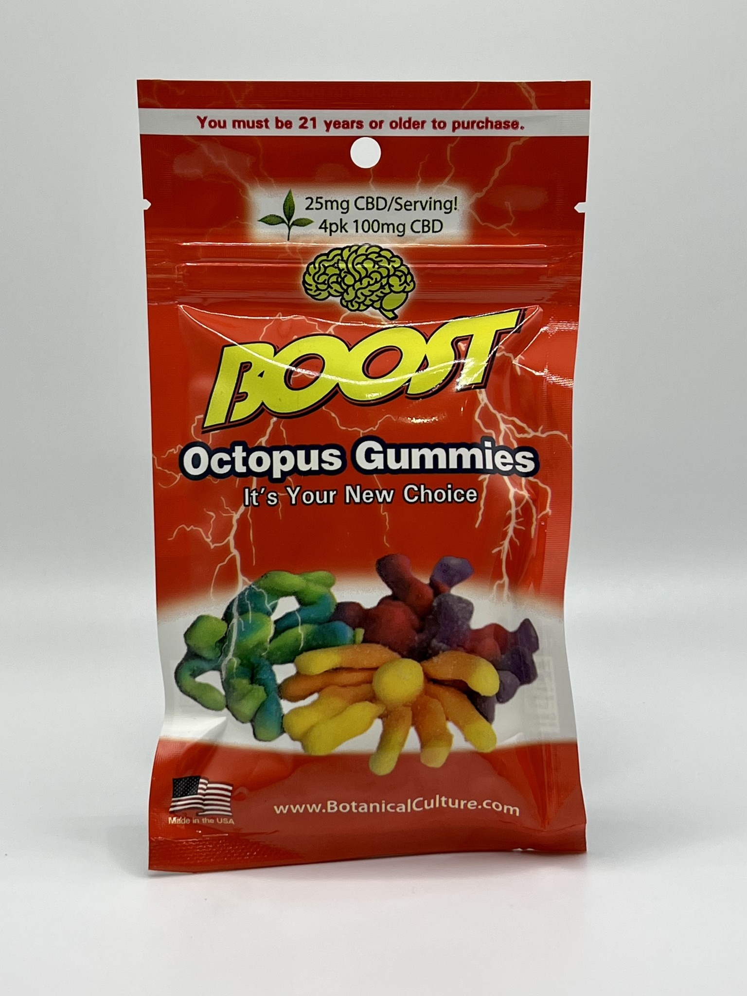 Boost Octopus Gummies