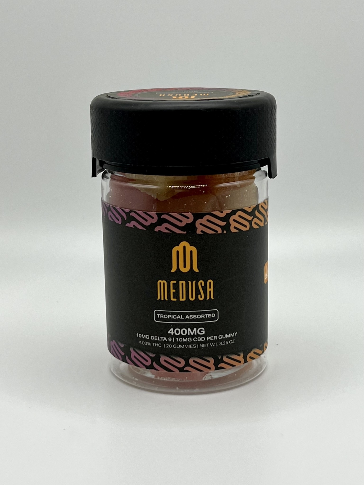 Medusa D9 Gummies 20ct 400 Mg Tropical