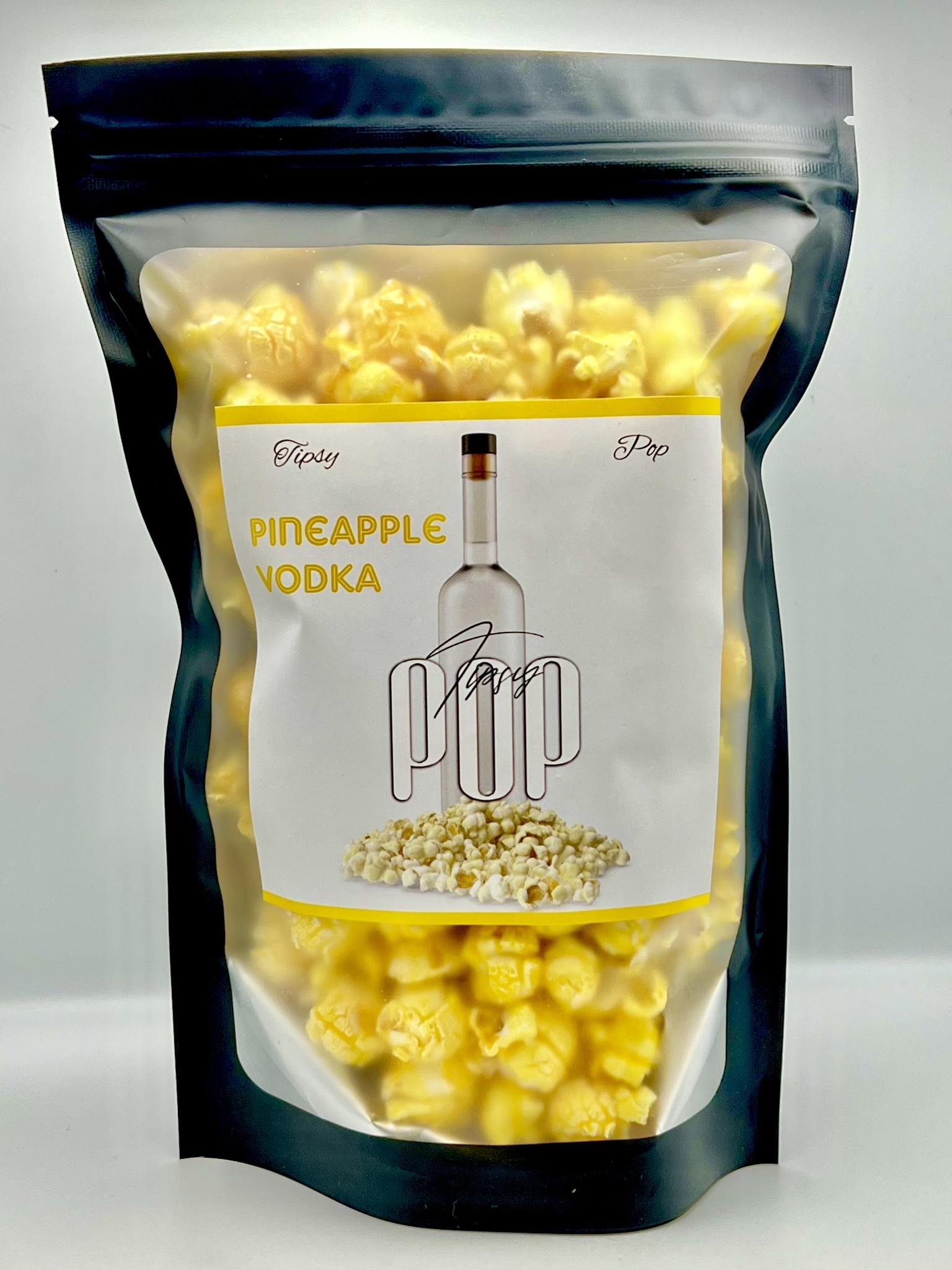 Tipsy Pop Alcohol Infused Popcorn - Pineapple Vodka