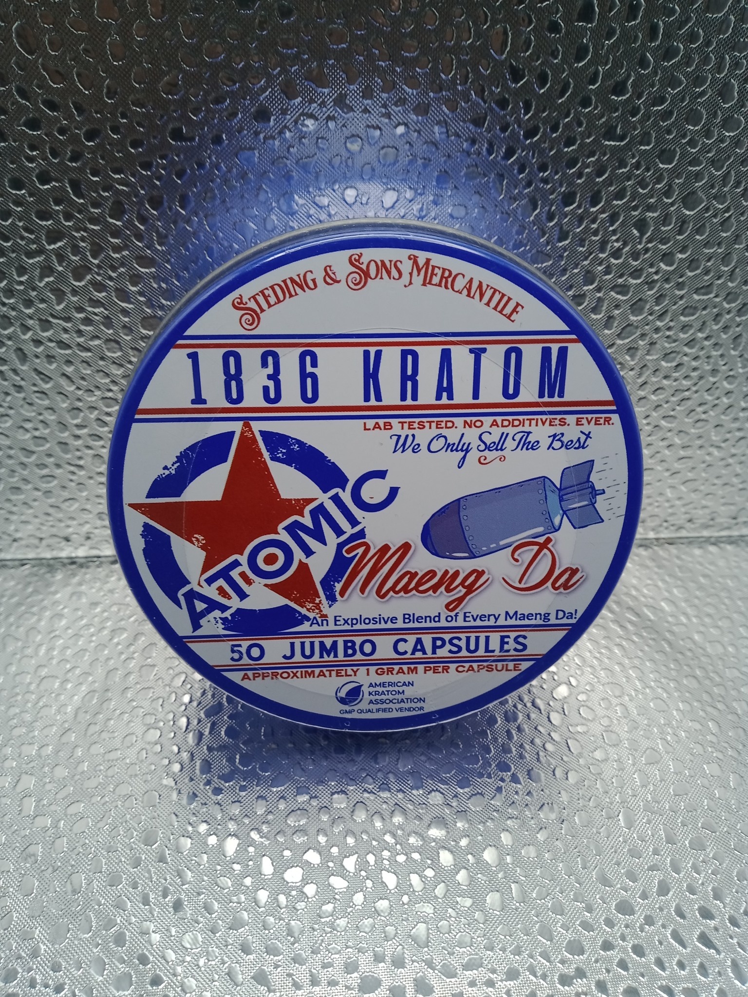 Sterling & Sons Mercantile 1836 Kratom Capsules - Atomic Maeng Da