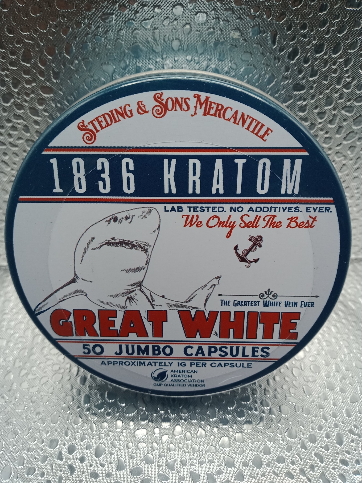 Sterling & Sons Mercantile 1836 Kratom Capsules - Great White