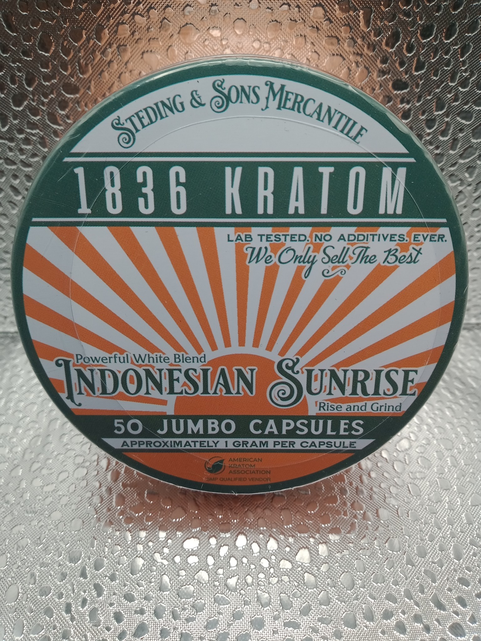 Sterling & Sons Mercantile 1836 Kratom Capsules - Indonesian Sunrise