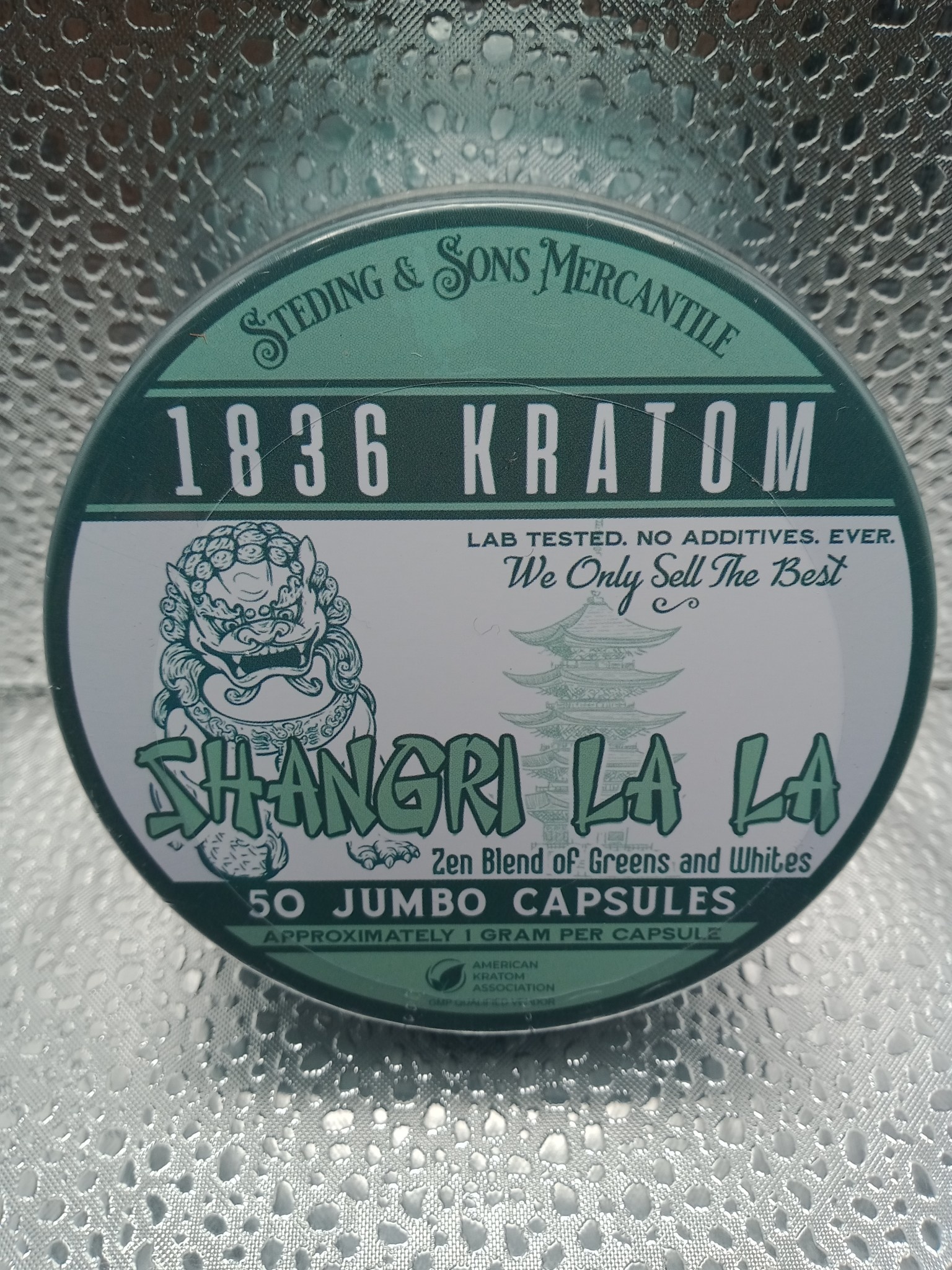 Sterling & Sons Mercantile 1836 Kratom Capsules - Shangri La La