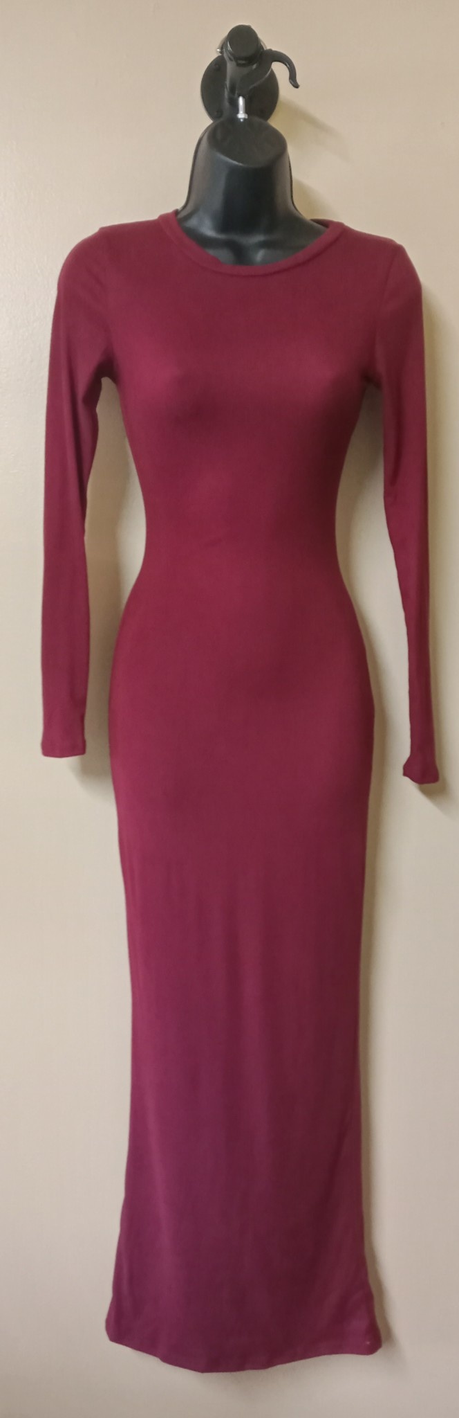 LA show room Long Sleeve Maxi Dress