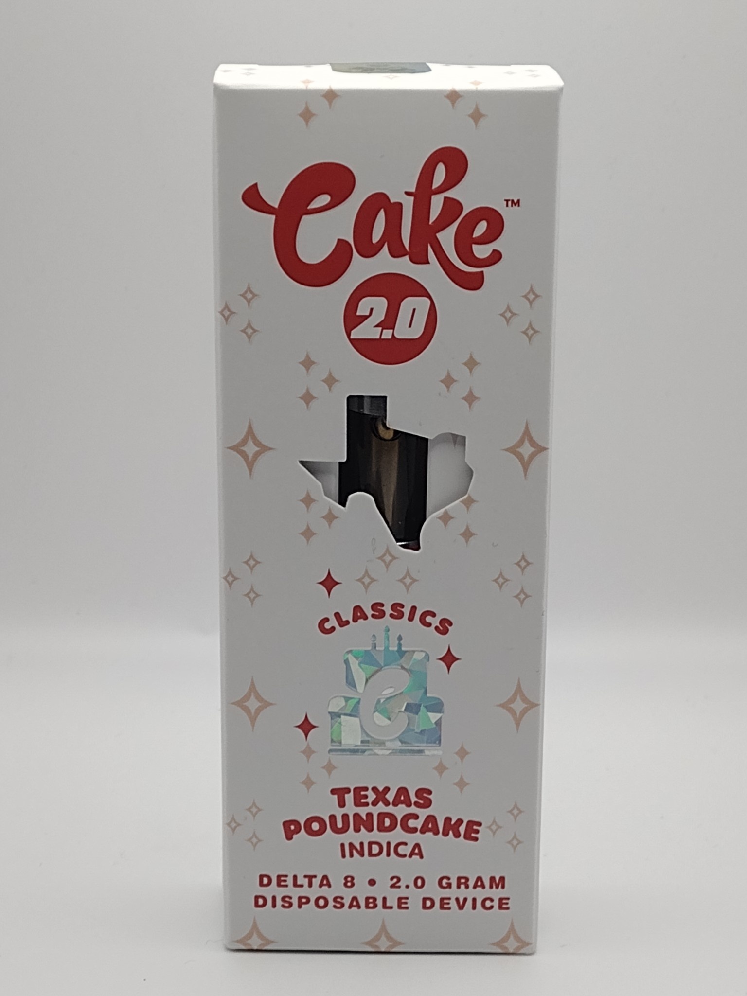 Cake Cake Delta 8 2.0g Vape - Texas Poundcake Cake Cake Delta 8 2.0g Vape - Texas Poundcake