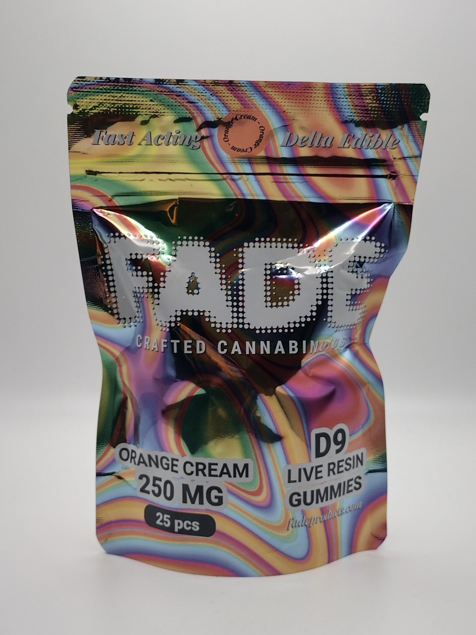 Fade Fade D9 250mg Gummies - Orange Cream Fade Fade D9 250mg Gummies - Orange Cream