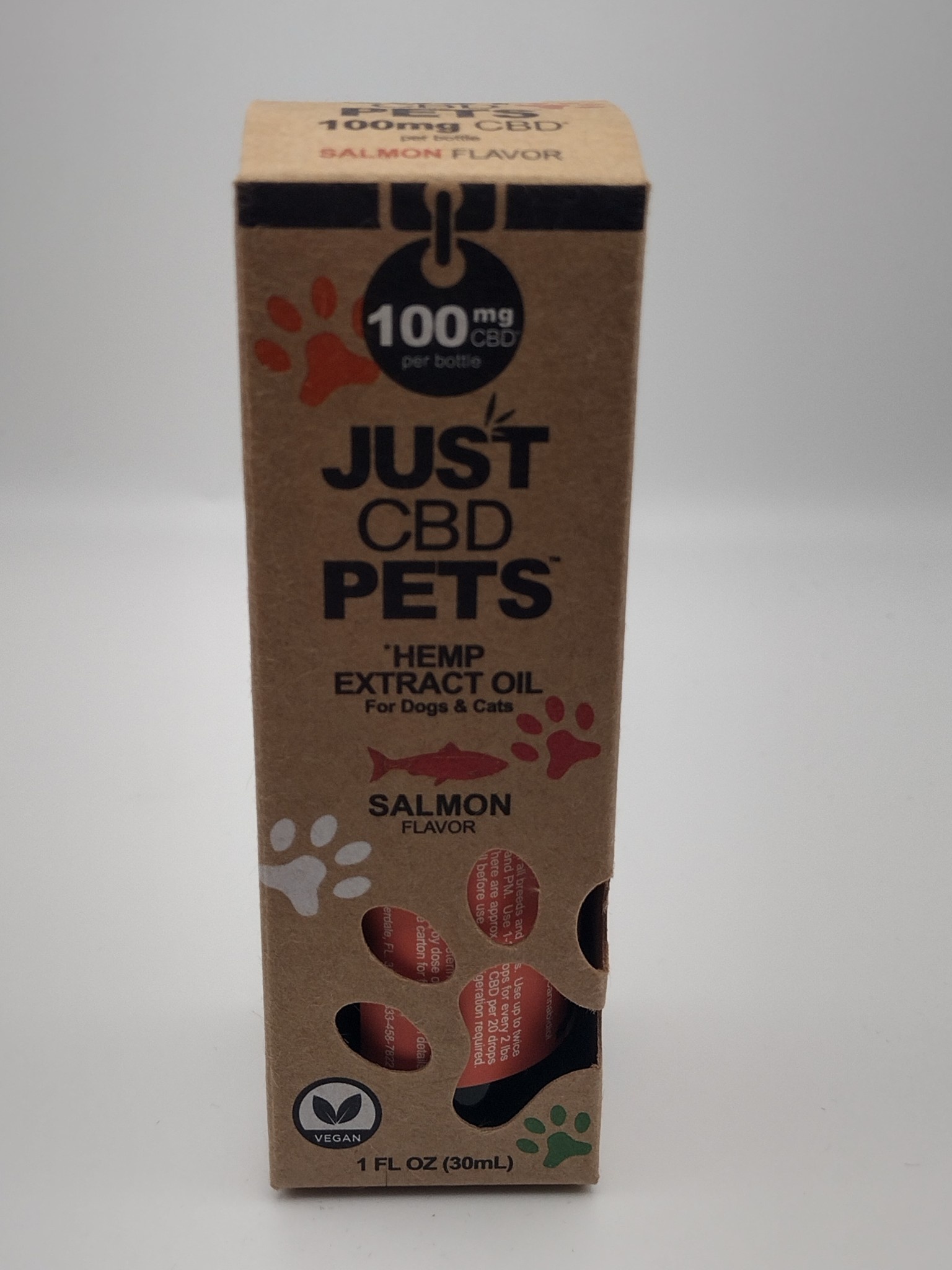 Just CBD Just CBD 100mg Pet Tincture - Salmon Just CBD Just CBD 100mg Pet Tincture - Salmon