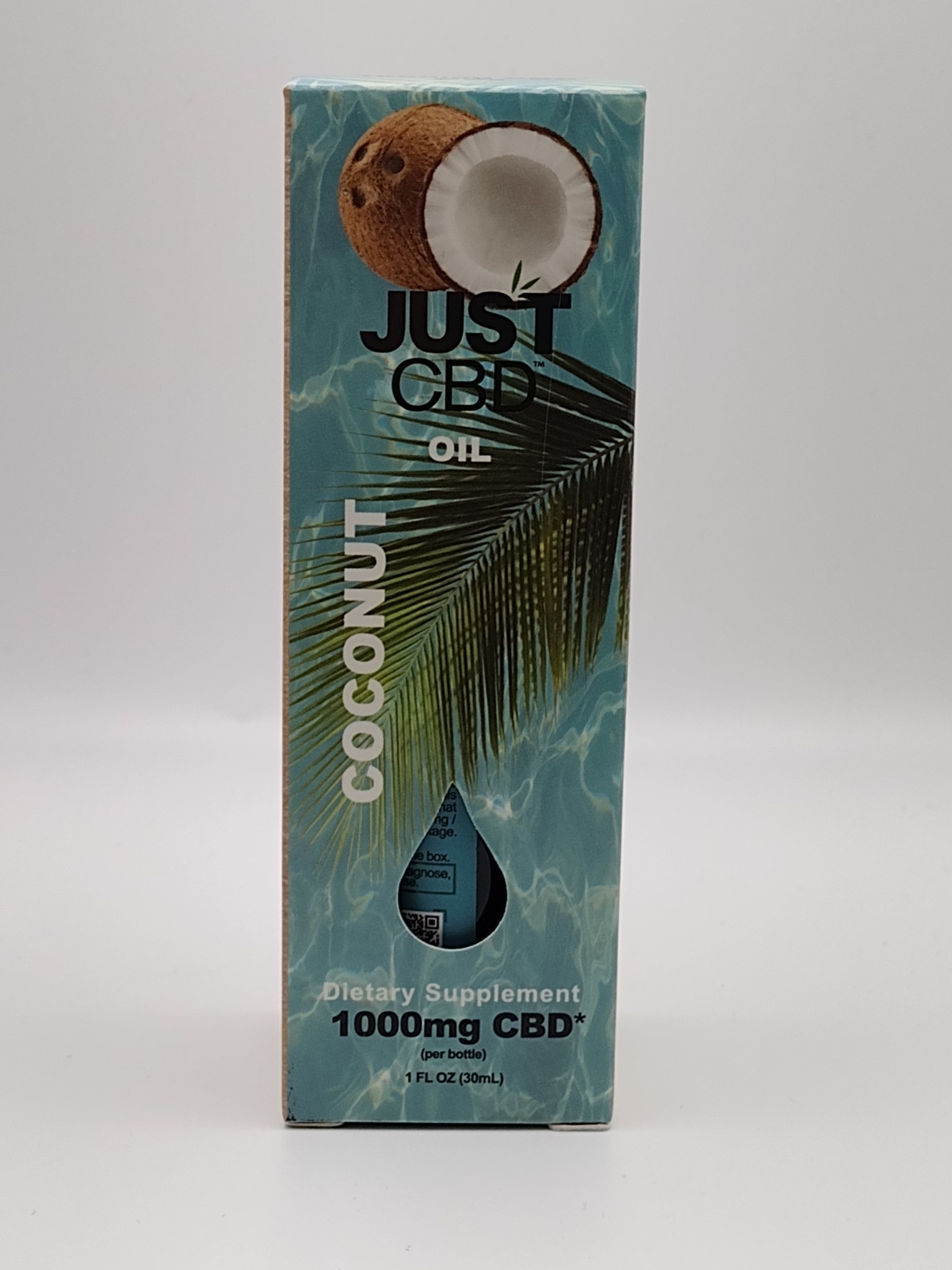 Just CBD Just CBD Coconut Oil Tincture 1000mg Just CBD Just CBD Coconut Oil Tincture 1000mg