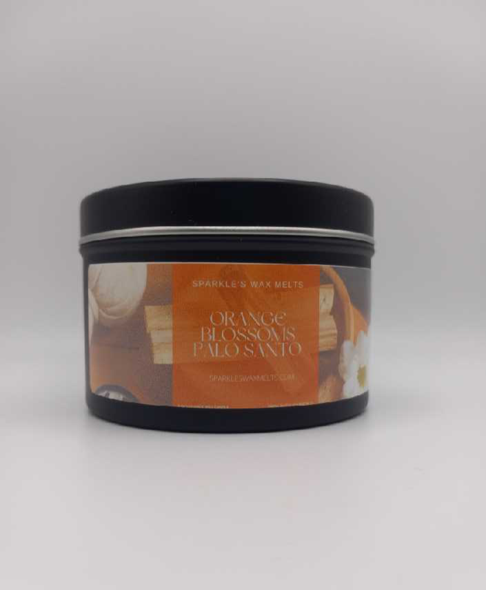 Sparkles Wax Melts Sparkle's Wax Melts Coconut Wax Candle - Orange Blossoms Palo Santo Sparkles Wax Melts Sparkle's Wax Melts Coconut Wax Candle - Orange Blossoms Palo Santo