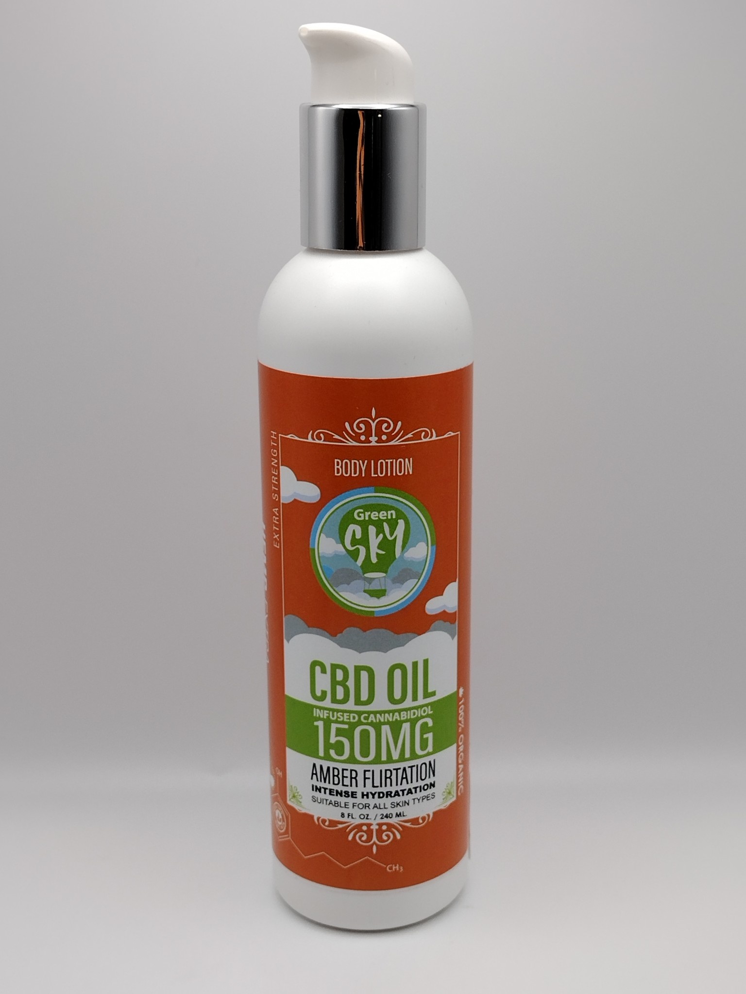 Green Sky Green Sky Lotion 150MG Amber Flirtation
