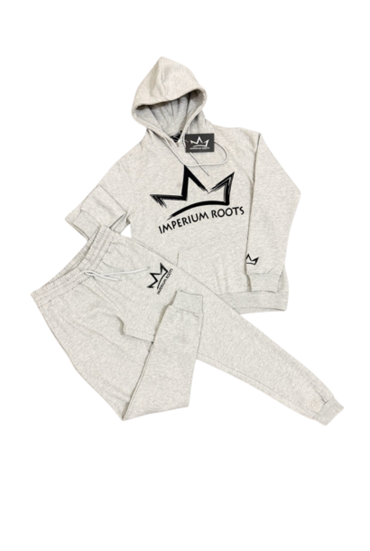 Imperium Roots Relaxed Fit Sweatsuit - Gray
