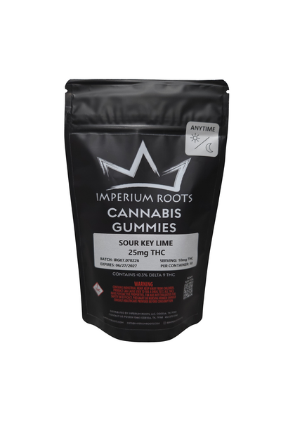 Anytime High Potency 1:1 - Sour Key Lime 25mg