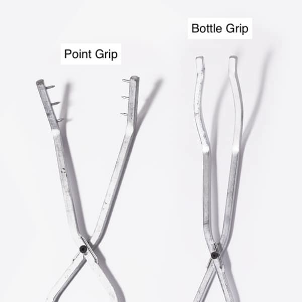 Seven Skill Raku Tongs - Point Grip