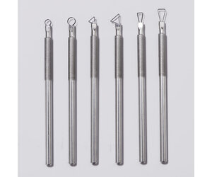 Tucker Tool社製　　バンプアウト　リボウズ　セット
彫金用工具です！ kemper-mini-ribbon-sculpting-