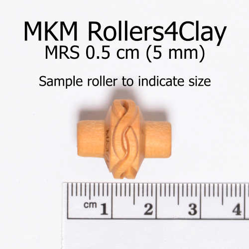 MKM Mini Roller 0.5 cm (MKM MRS-005) Basket Weave