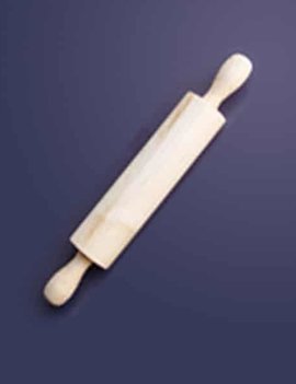 Aardvark Clay 18" Falcon Solid Maple Rolling Pin (10 3/4" x 2 3/4")