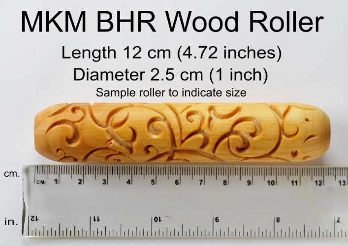 MKM Big Hand Roller (MKM BHR-025) Crazy Wicker Weave