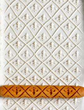 MKM Hand Roller (MKM HR-025) Fleur-de-lis