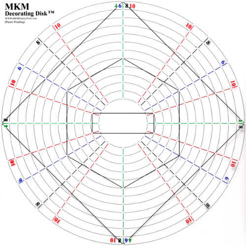 MKM Decorating Disk Large (MKM DD-15)