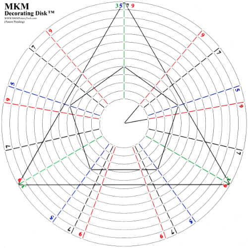 MKM Decorating Disk Large (MKM DD-15)