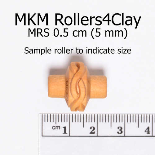 MKM Mini Roller 0.5cm (MKM MRS-02) Six Petaled Flower