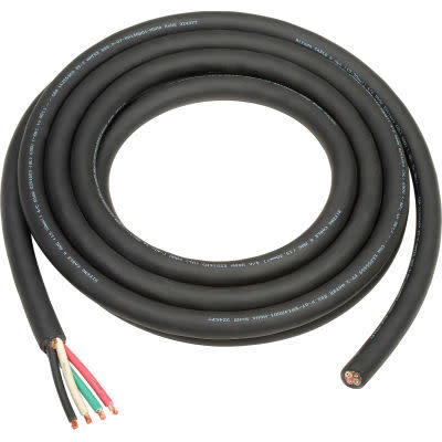 Cone Art Kiln Cable SOOW 8ft (with ground lug)