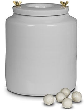 Shimpo Shimpo Ball Mill Jar - 5 Litre (with pebbles)