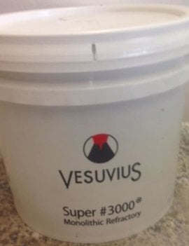 Cone Art Vesuvius Super 3000 Kiln Cement -