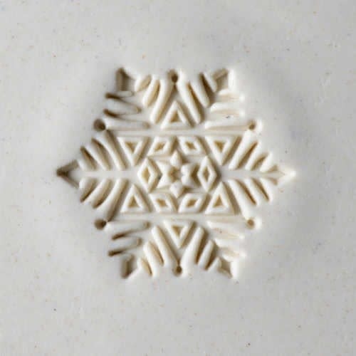 MKM Large Round Stamp (MKM SCL-029) Snowflake