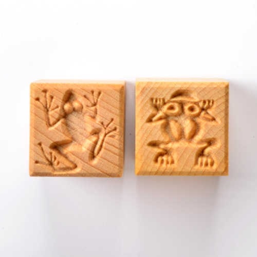 MKM Medium Square Stamp (MKM SSM-076) Frogs