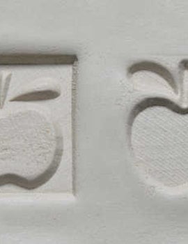 MKM Medium Square Stamp (MKM SSM-109) Apple