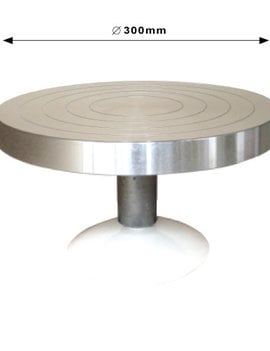 Seven Skill Aluminum Turntable 300x160 (11 ¾” D x 6” H)