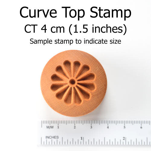 MKM Curve Top Stamp (MKM CT-002) Dahlia