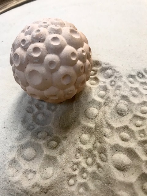 Clay Planet Barnacle Texture Sphere (Large)