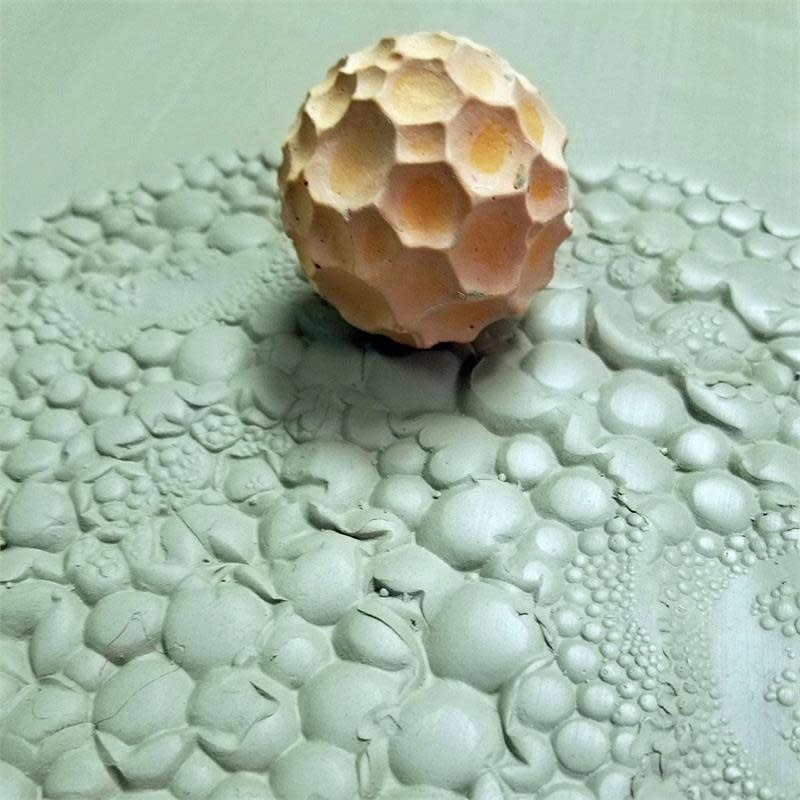 Clay Planet Bubbles Texture Sphere (Small)