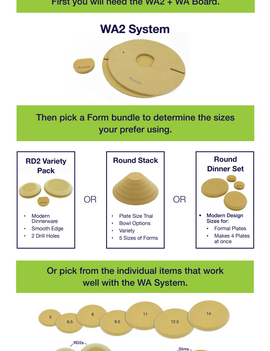 GR Pottery Forms WA2 System  for GR Forms