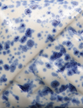 Mayco SW-152 Blue Splatterware Stoneware Pint