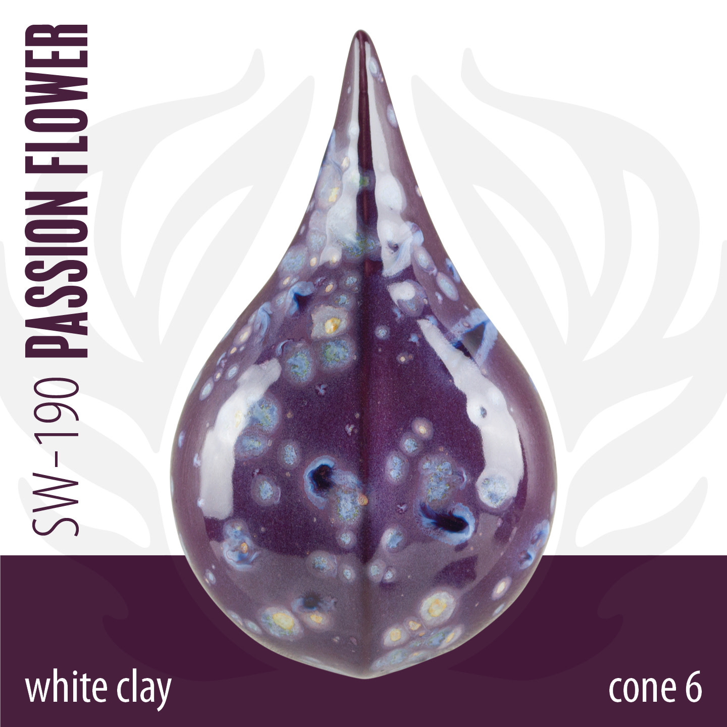Mayco SW-190 Passion Flower Stoneware Pint
