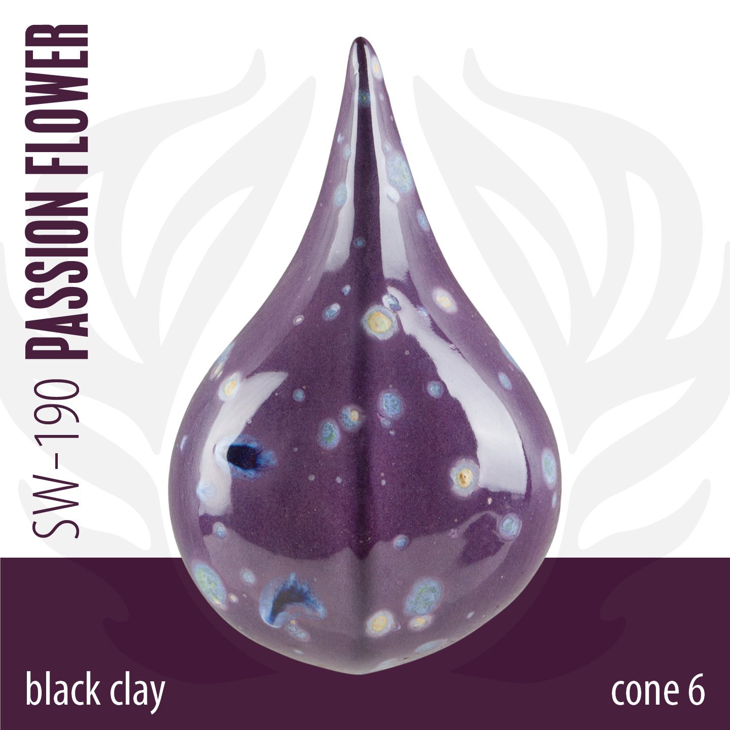 Mayco SW-190 Passion Flower Stoneware Pint