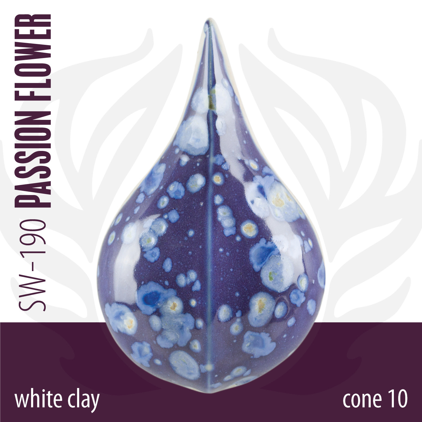 Mayco SW-190 Passion Flower Stoneware Pint
