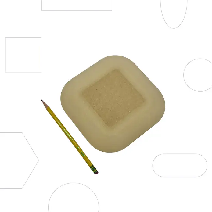 GR Pottery Forms RD2 Square GR Form - 7"