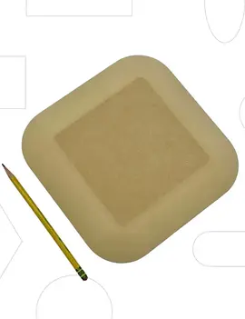 GR Pottery Forms RD2 Square GR Form - 9"