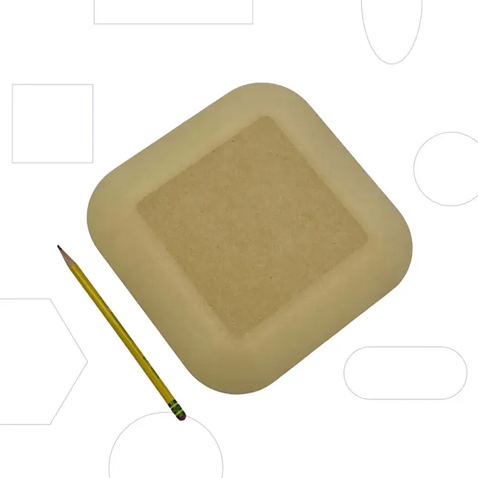 GR Pottery Forms RD2 Square GR Form - 9"