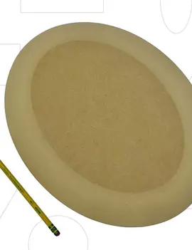 GR Pottery Forms RD2 Oval GR Form - 11" x 14"